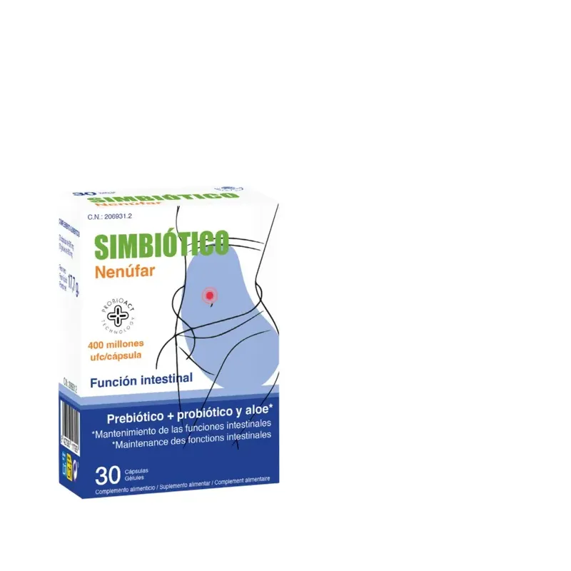 SIMBIOTIC NENUFAR 30 CÁPSULAS *NUEVA FÓRMULA