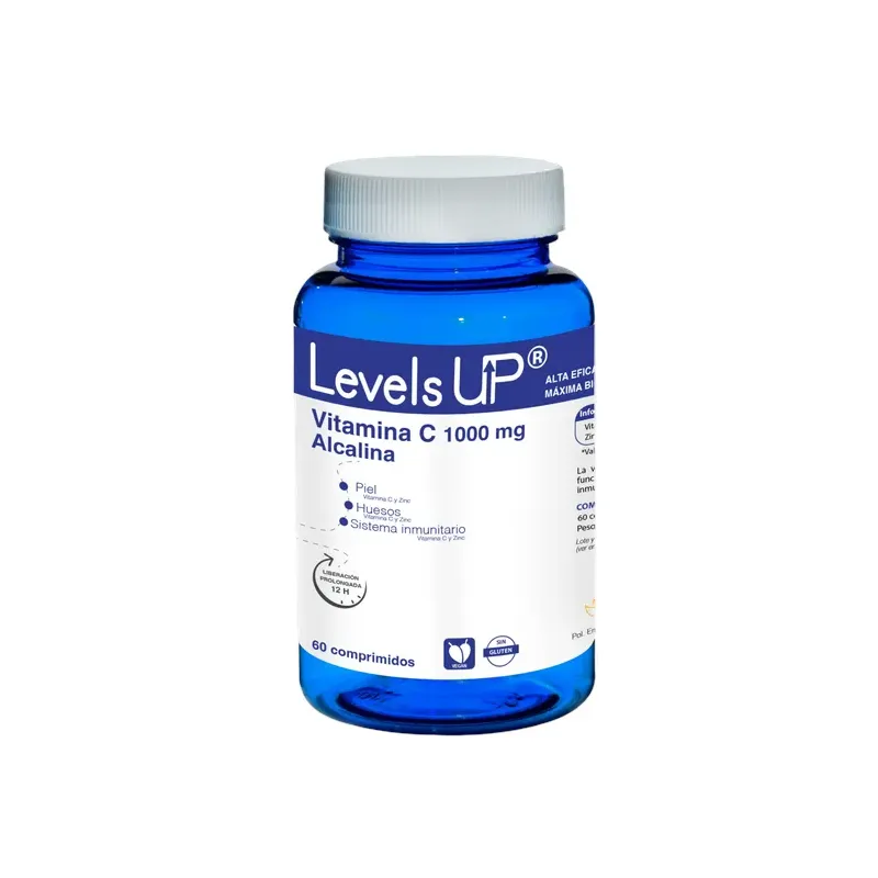LEVELS UP VITAMINA C ALCALINA 60 CO