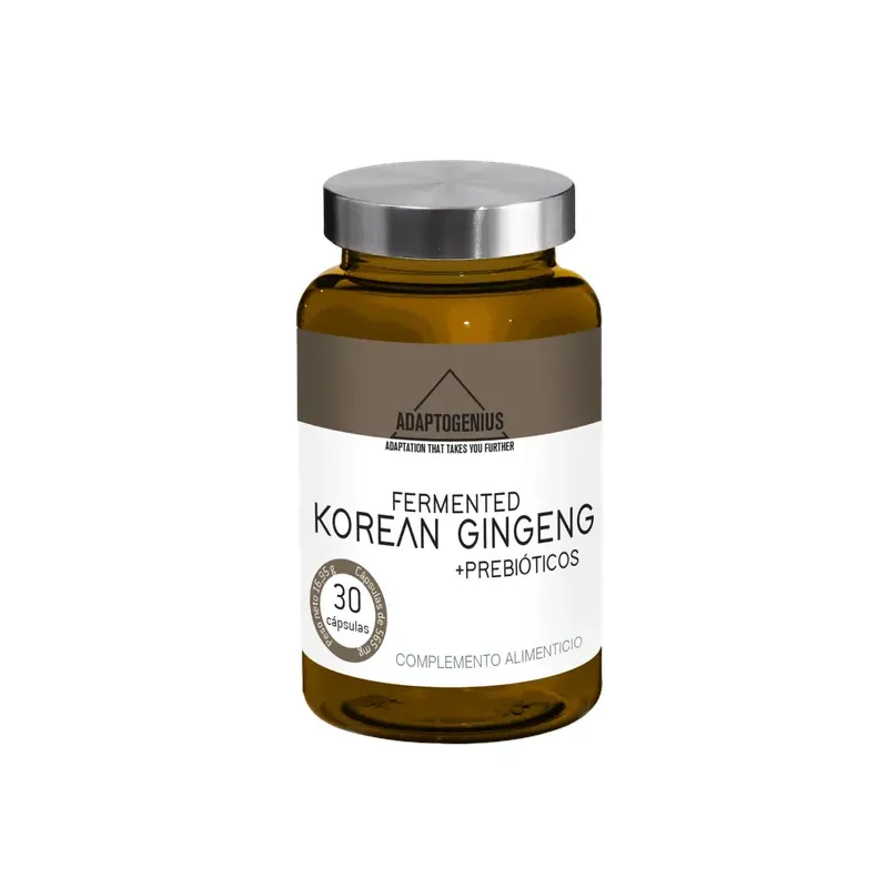 ADAPTOGENIUS GINSENG ROJO COREANO 30 CÁPS.