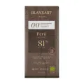 CHOCOLATE NEGRO 81% CACAO PERÚ SIN AZÚCAR NI EDULCORANTES 75G