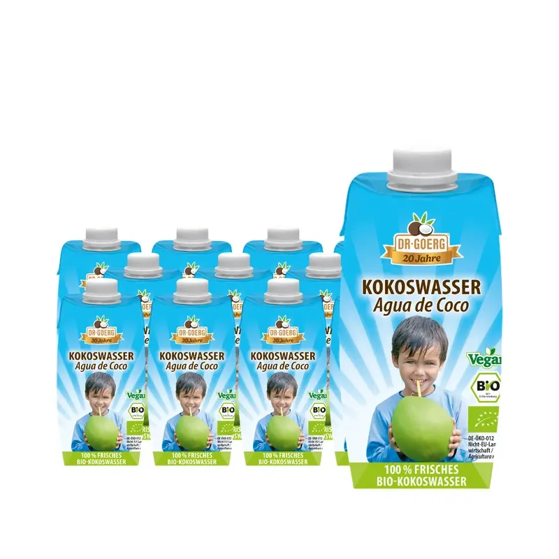 CAJA 15 UDS AGUA DE COCO BIO 330 ML