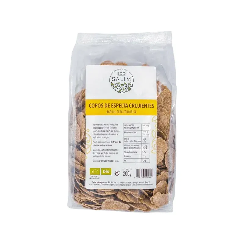 COPOS DE ESPELTA CRUJIENTE ECO 200