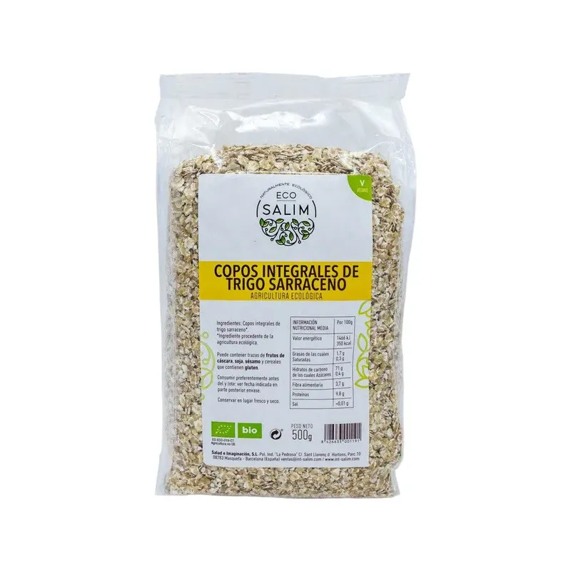 COPOS DE TRIGO SARRACENO  500 G