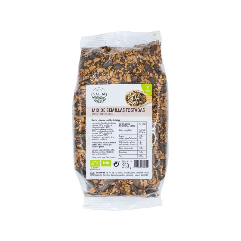 MIX DE SEMILLAS TOSTADAS 250 G