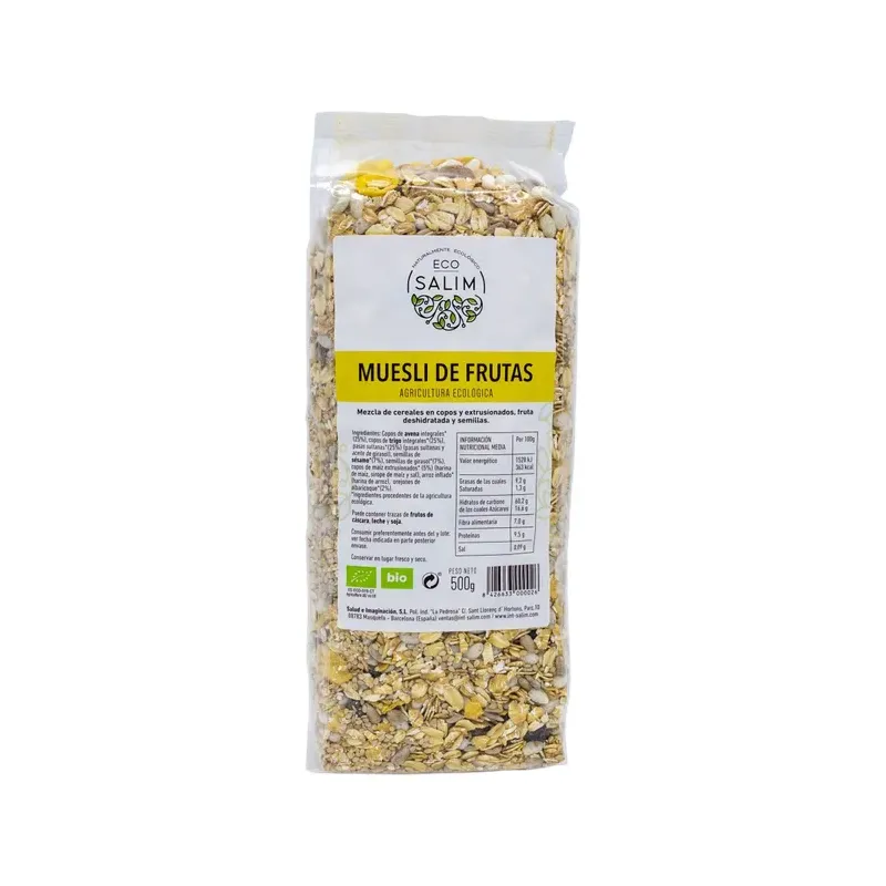 MUESLI FRUTAS 500 G