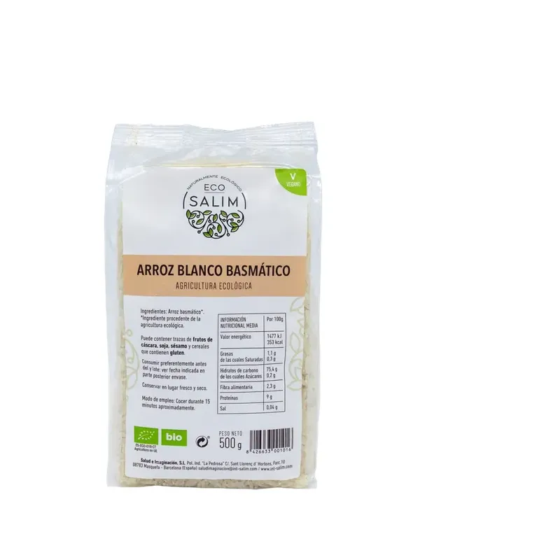 ARROZ BLANCO BASMATICO 500 G