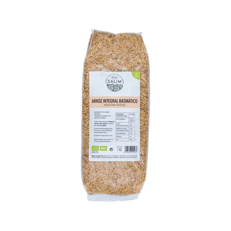 ARROZ INTEGRAL BASMATICO 1 KG