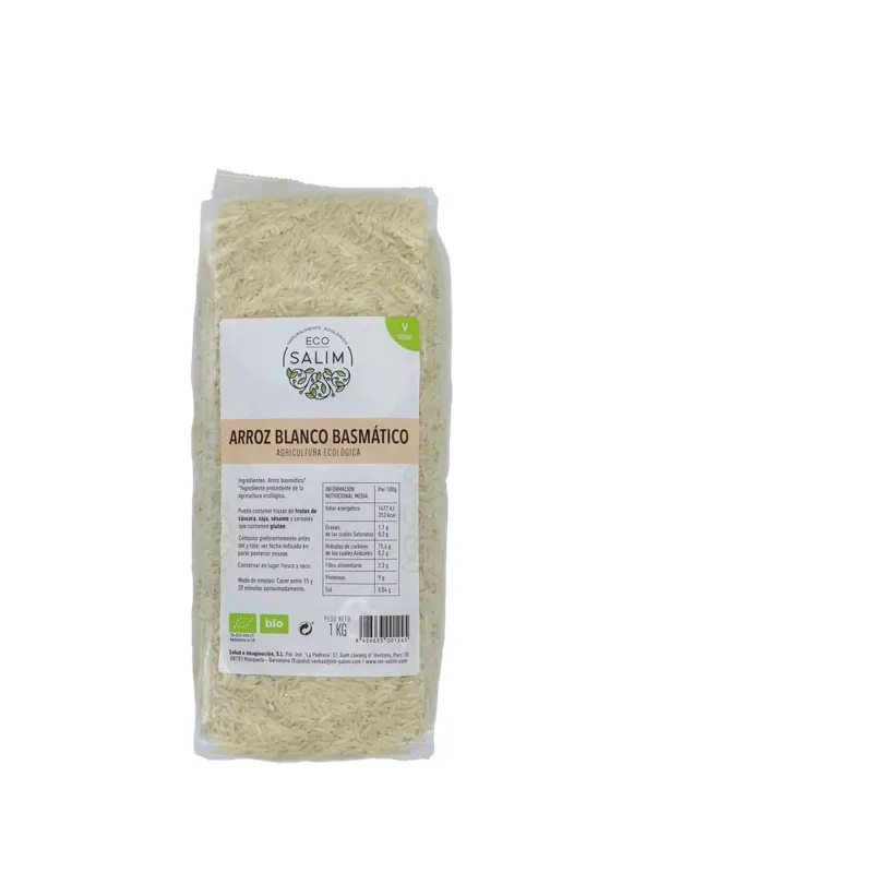 ARROZ BLANCO BASMATICO 1 KG