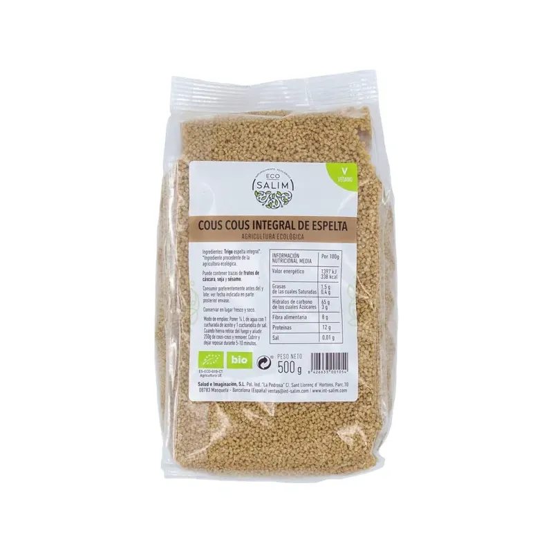 CUSCUS INTEGRAL ESPELTA 500 G
