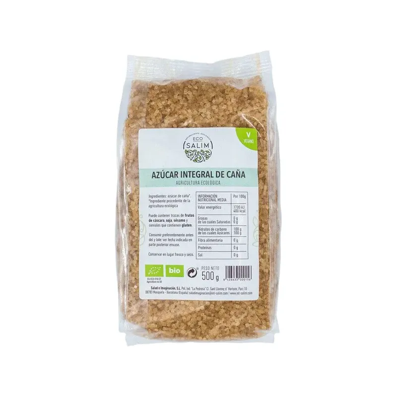 AZUCAR INTEGRAL DE CAÑA 500 G