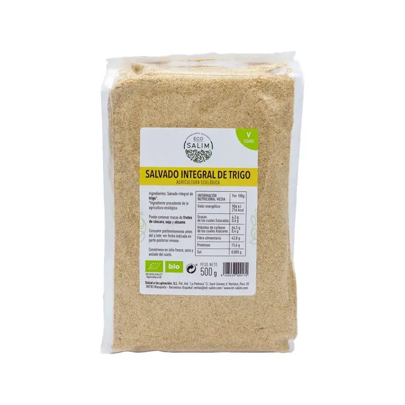 SALVADO INTEGRAL DE TRIGO 500 G
