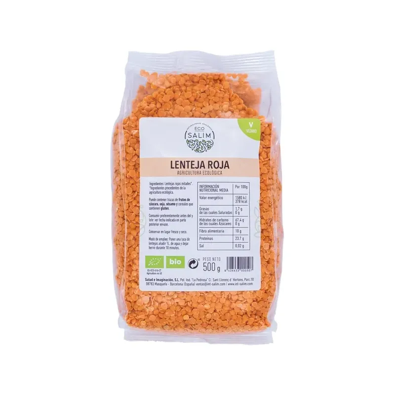 LENTEJA ROJA 500 G