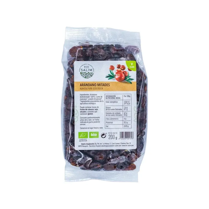 ARANDANO MITADES 200 G