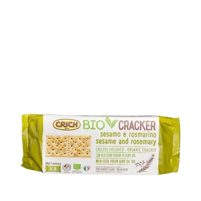 BIOCRACKERS SESAMO Y ROMERO 250 G