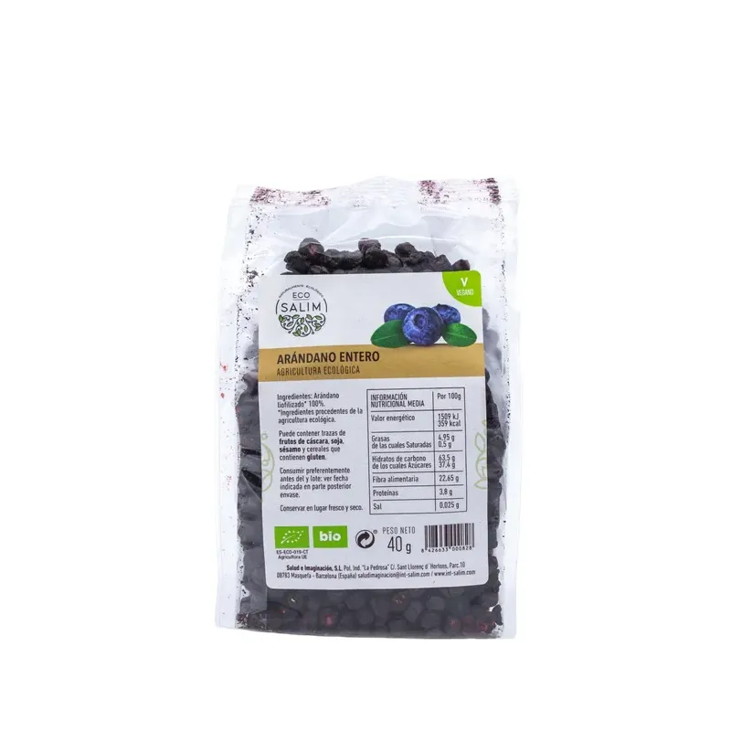 ARANDANO ENTERO   40 G