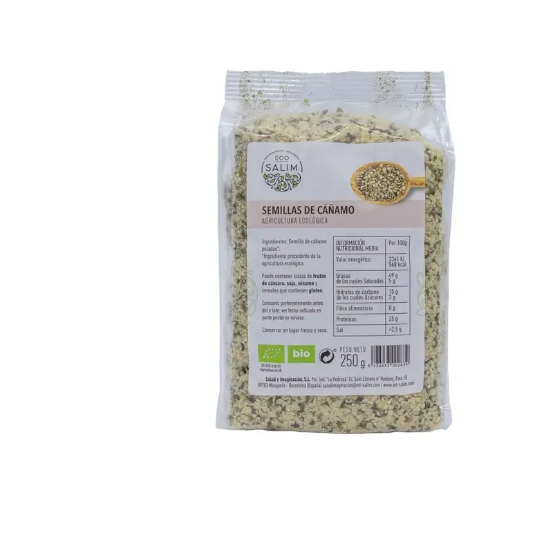 SEMILLA DE CAÑAMO 250 G