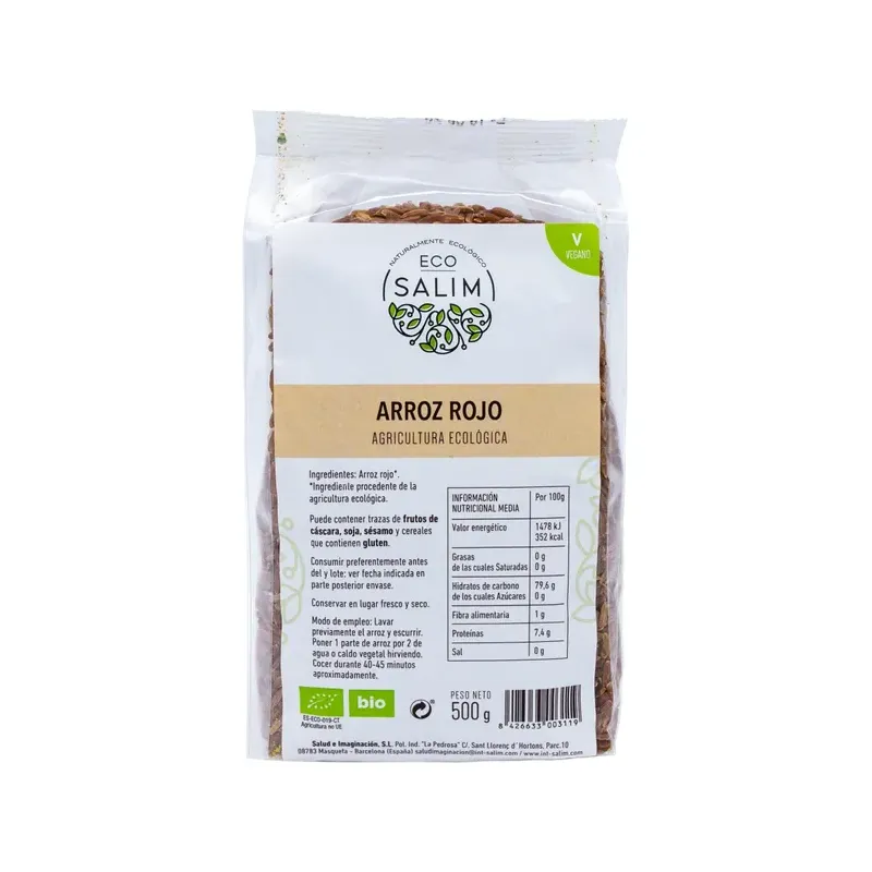 ARROZ ROJO  500 G