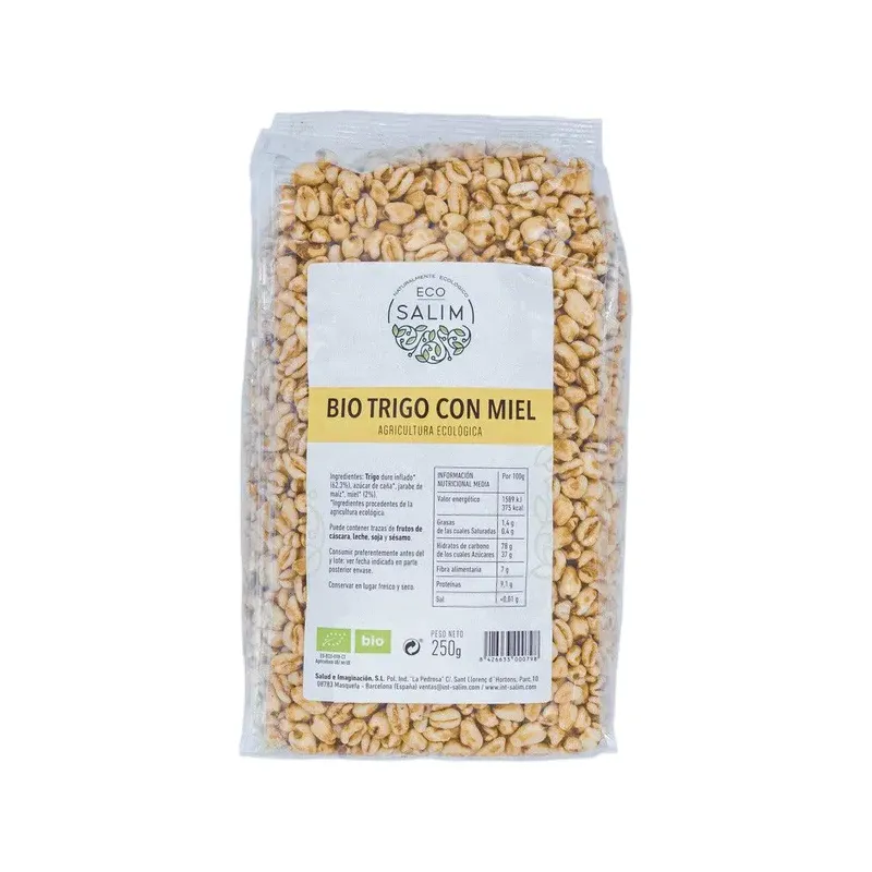 BIO TRIGO CON MIEL 250 G