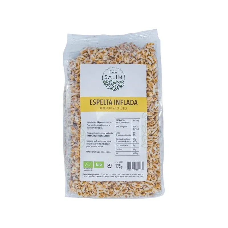 BIO ESPELTA HINCHADA 125 G