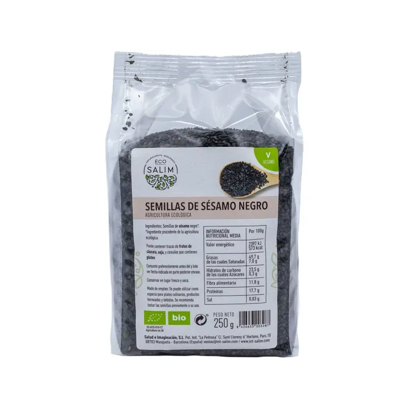 SEMILLAS SESAMO NEGR.ECO(3KG)
