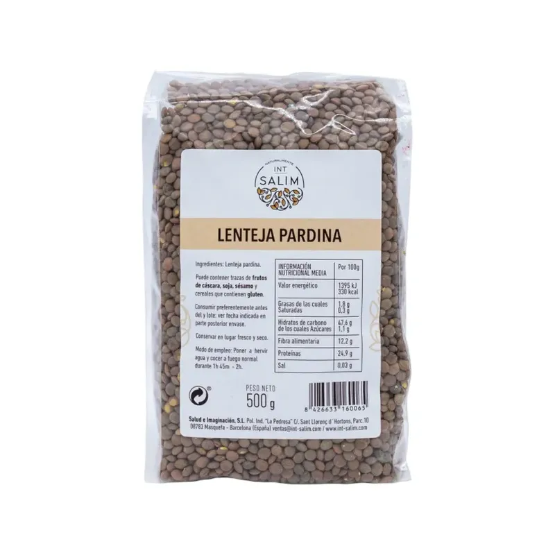 LENTEJA PARDINA 500 G