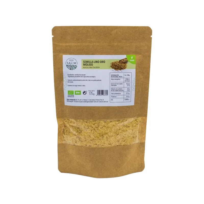 SEMILLA LINO ORO MÓLIDO 175 G