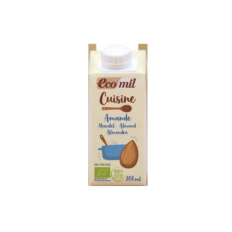 CREMA DE ALMENDRA PARA COCINAR 200 ML