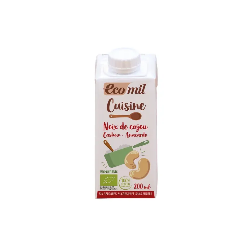 CREMA DE ANACARDO PARA COCINAR 200 ML