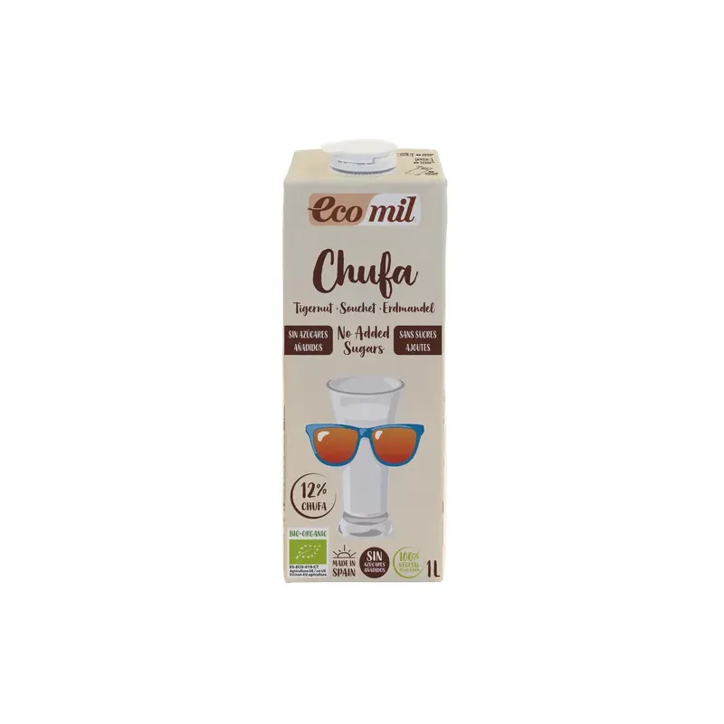 CAJA 6 UDS CHUFA SIN AZÚCARES AÑADIDOS BIO 1 L