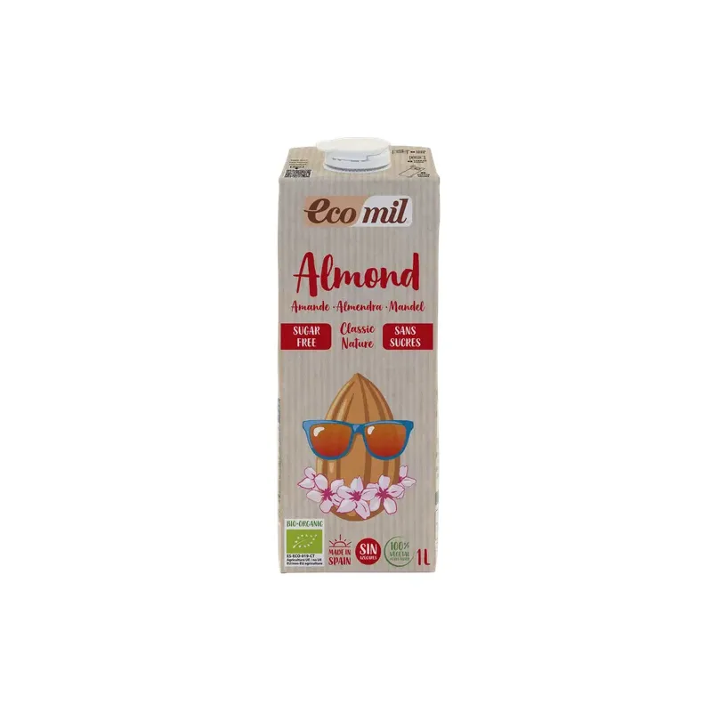 CAJA 6 UDS ALMENDRA CLÁSICA NATURAL SIN AZÚCAR BIO