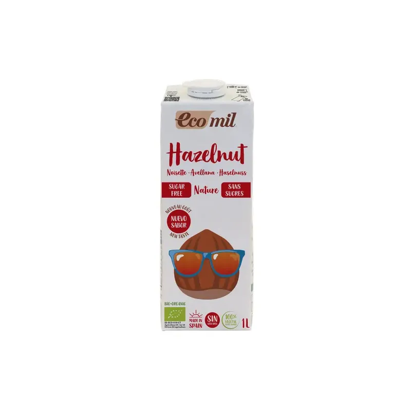 CAJA 6 UDS AVELLANA NATURAL SIN AZÚCAR BIO