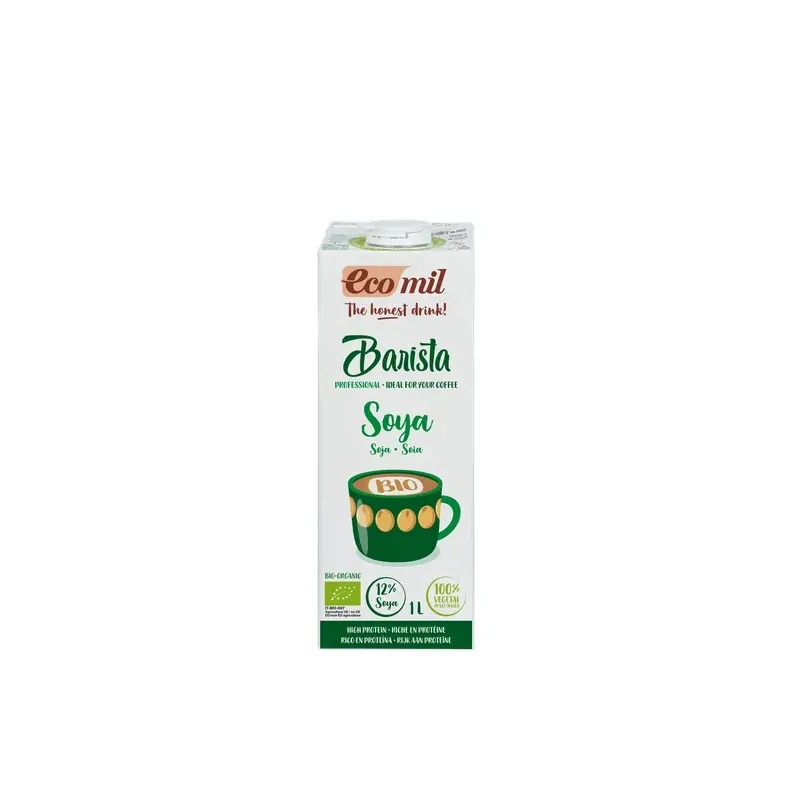 CAJA 6 UDS BARISTA SOJA BAJO EN AZÚCAR BIO 1 L