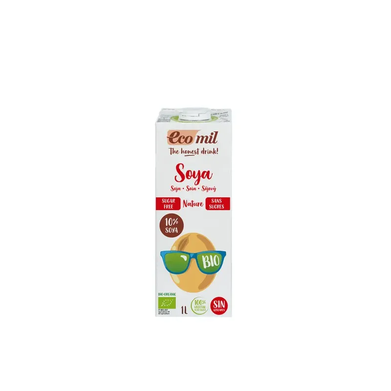 CAJA 6 UDS SOJA NATURAL SIN AZÚCAR BIO 1 L