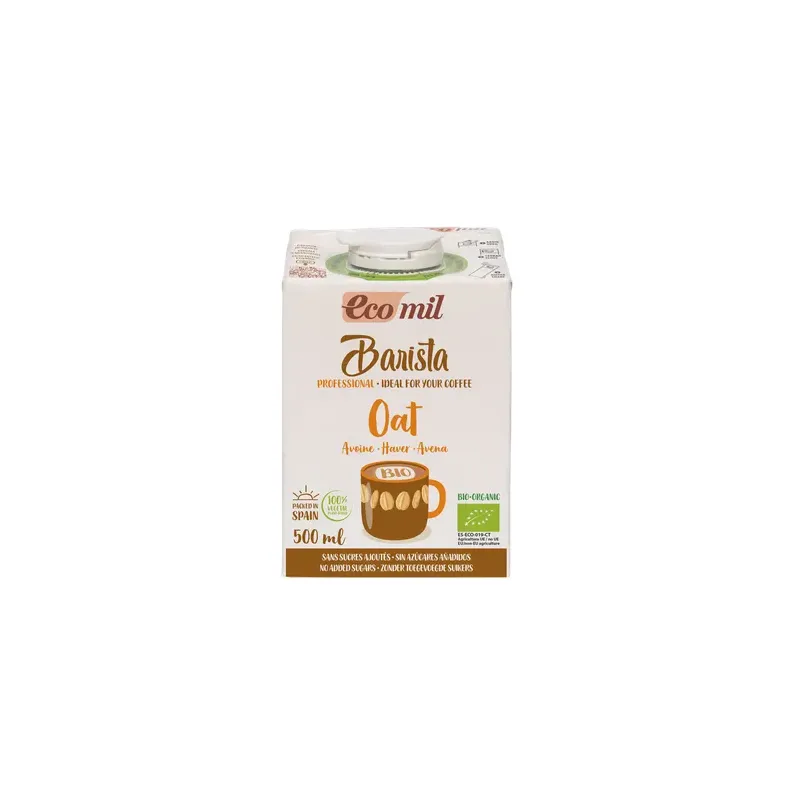 CAJA 6 UDS BARISTA AVENA SIN AZÚCARES AÑADIDOS BIO