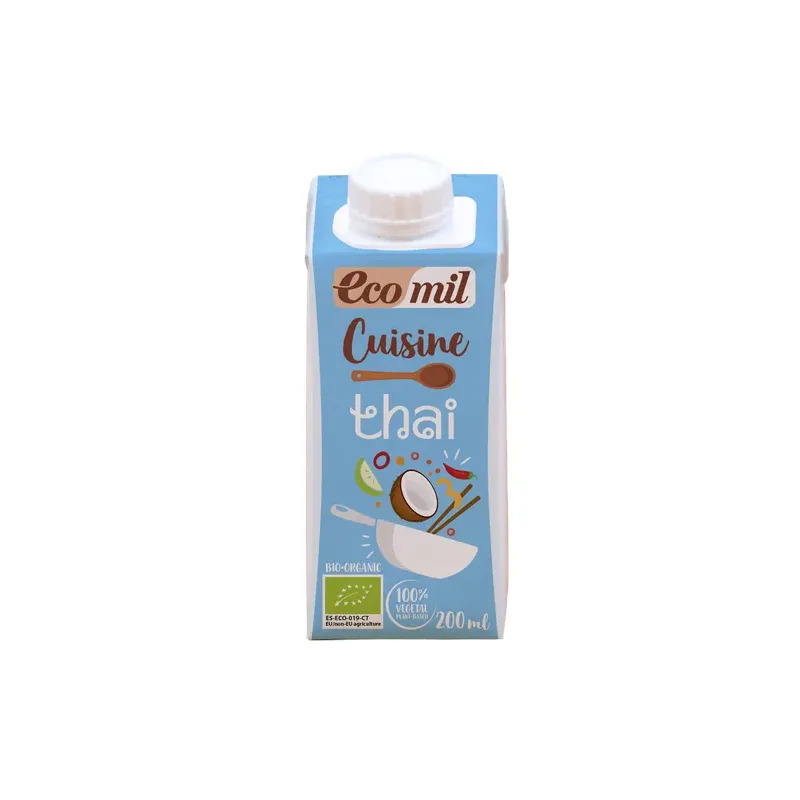 CREMA TAILANDESA PARA COCINAR BIO 200 ML