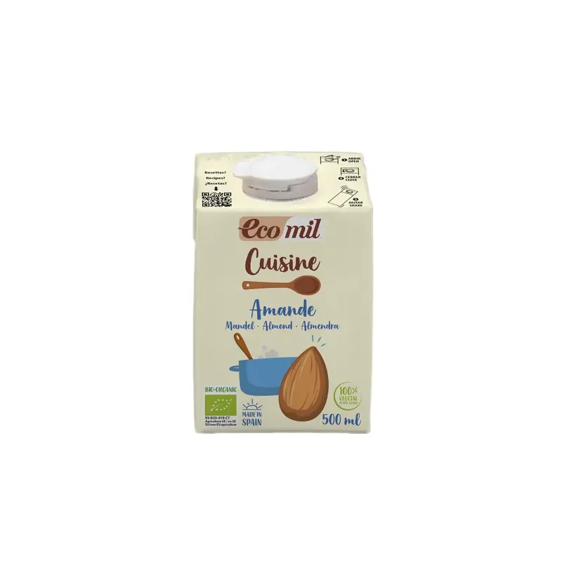 CREMA DE ALMENDRA PARA COCINAR BIO 500 ML