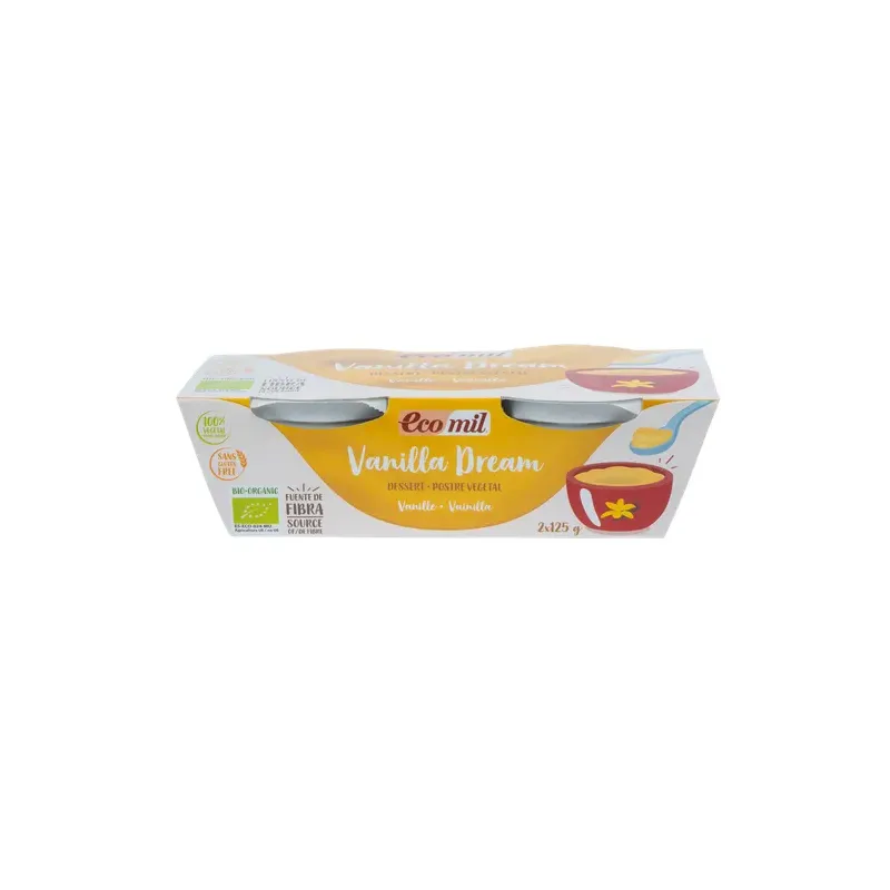 POSTRE VAINILLA DREAM BIO 2 X 125 G