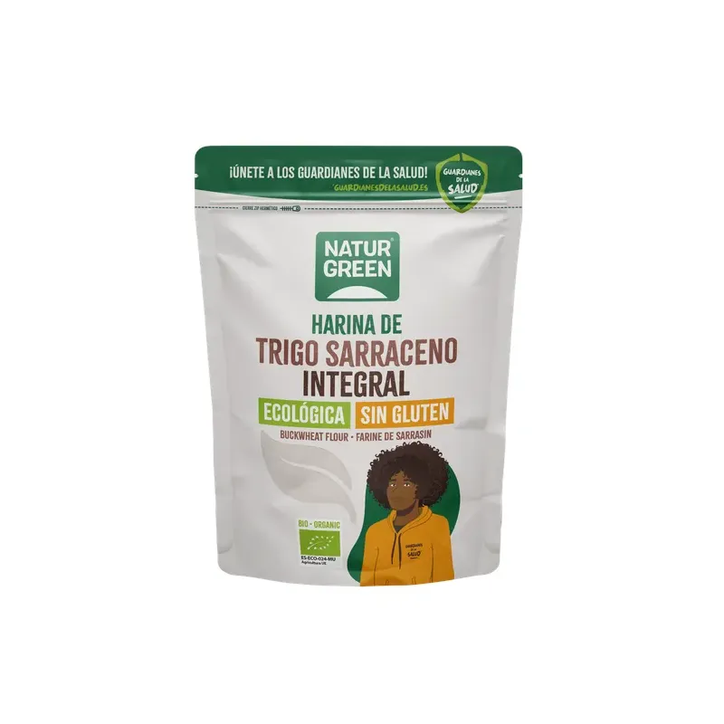 HARINA DE TRIGO SARRACENO SIN GLUTEN BIO 500 G  OFERTA LOTE CADUCIDAD 13/05/27