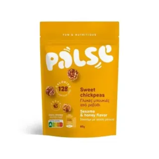 Snack Crujiente dulce de garbanzos con sésamo sabo  OFERTA LOTE CADUCIDAD 13/05/27