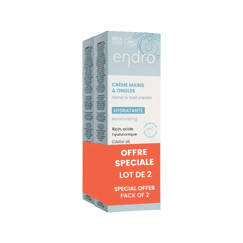 DUO CREMA HIDRATANTE MANOS Y UÑAS 50ML+50ML
