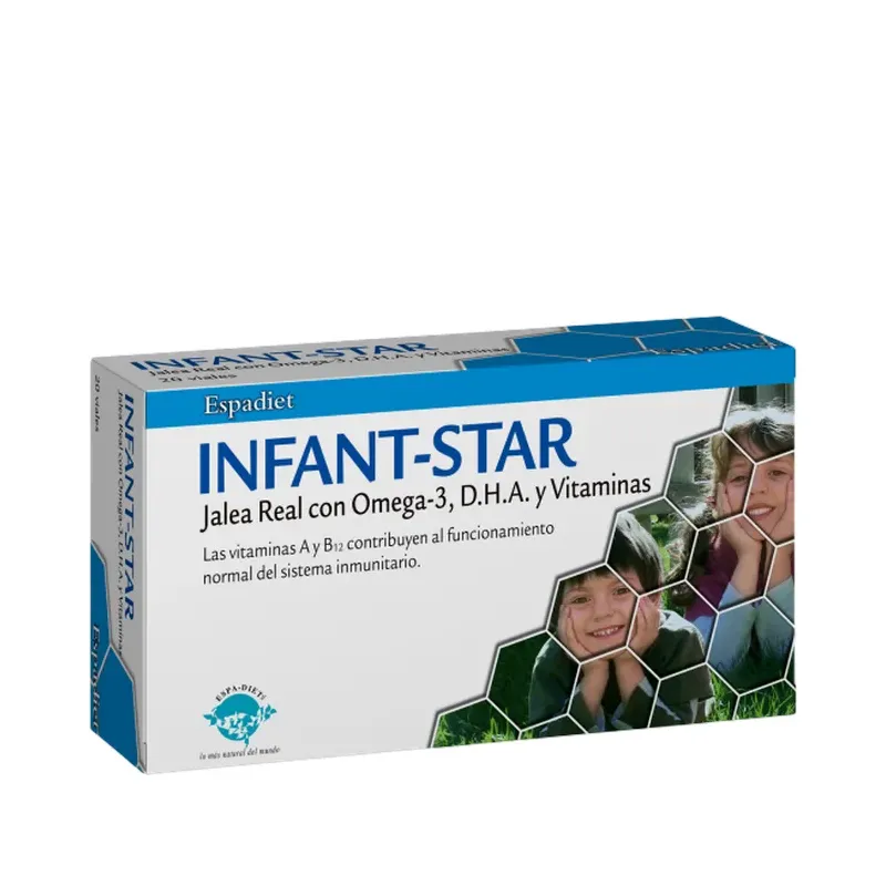 JALEA INFANT STAR + OMEGA 3 20 VIALES
