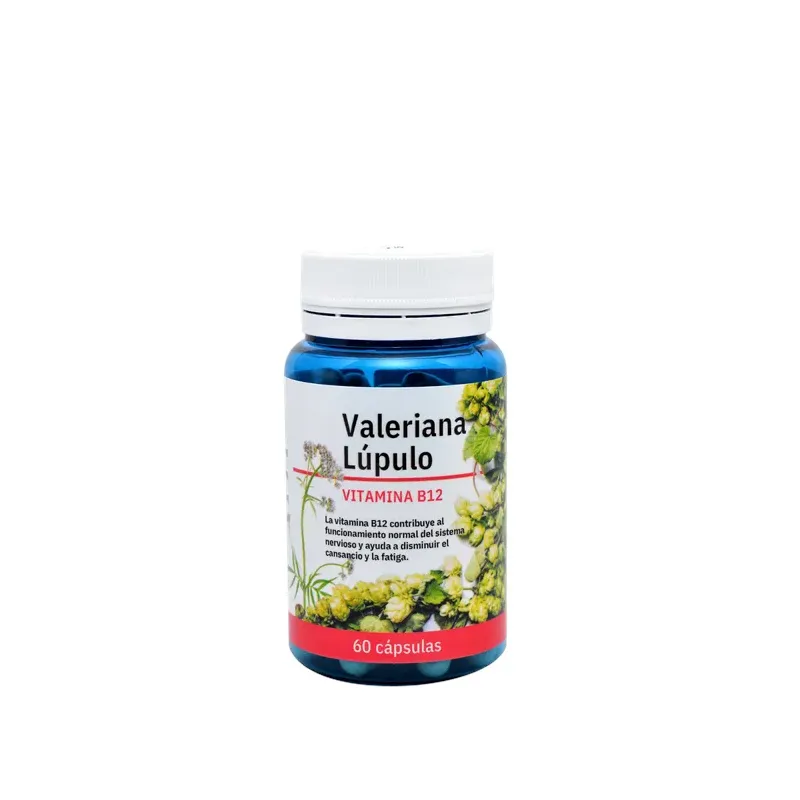 VALERIANA + LUPULO + B12 60 CÁP.