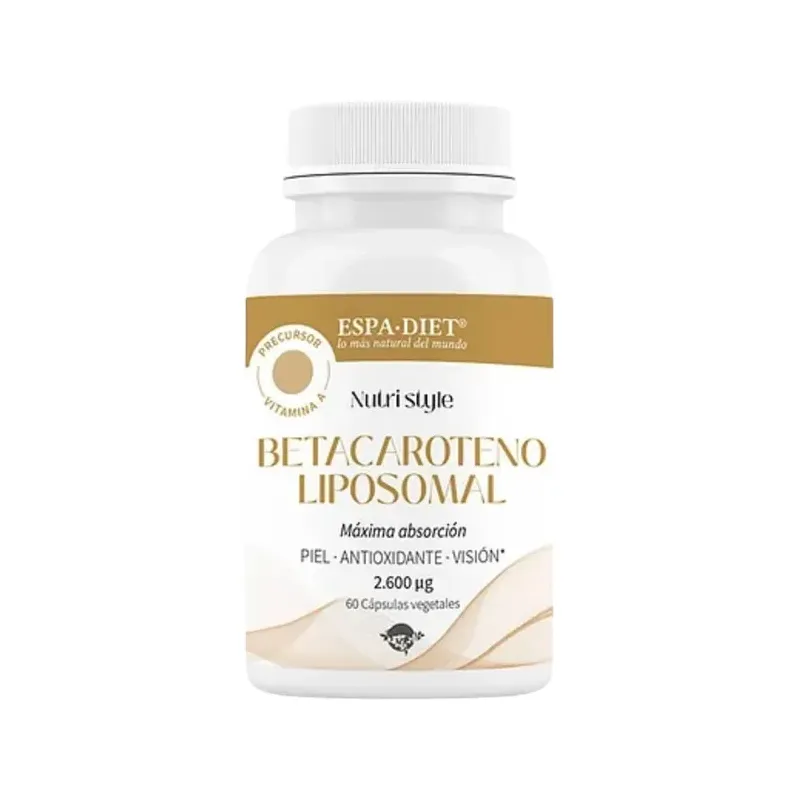 BETACAROTENO LIPOSOMAL 60 CÁPSULAS