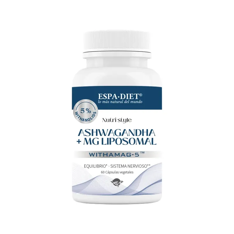 ASHWAGANDHA+MG LIPOSOMAL 60 CAPS WITHAMAG-5