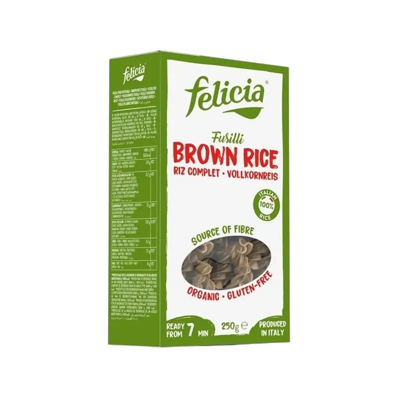 FUSILLI ARROZ INTEGRAL BIO