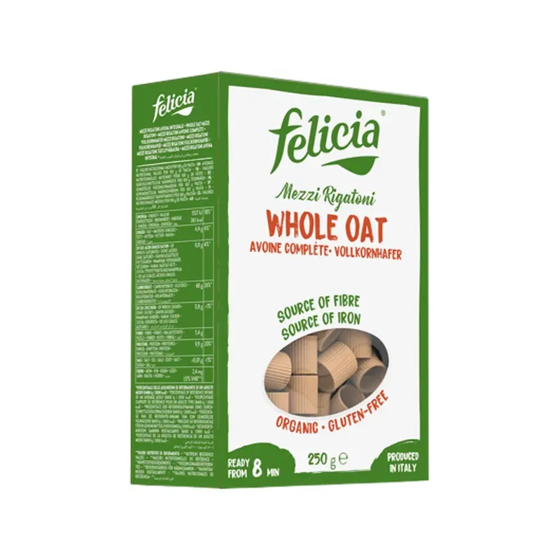 MEZZI RIGATONI AVENA BIO