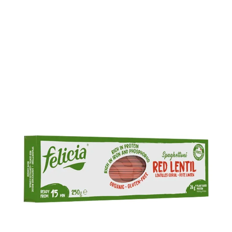 SPAGHETTI LENTEJA ROJA BIO