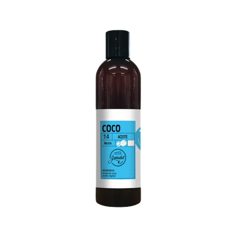 ACEITE COCO AZUL 250 ML.