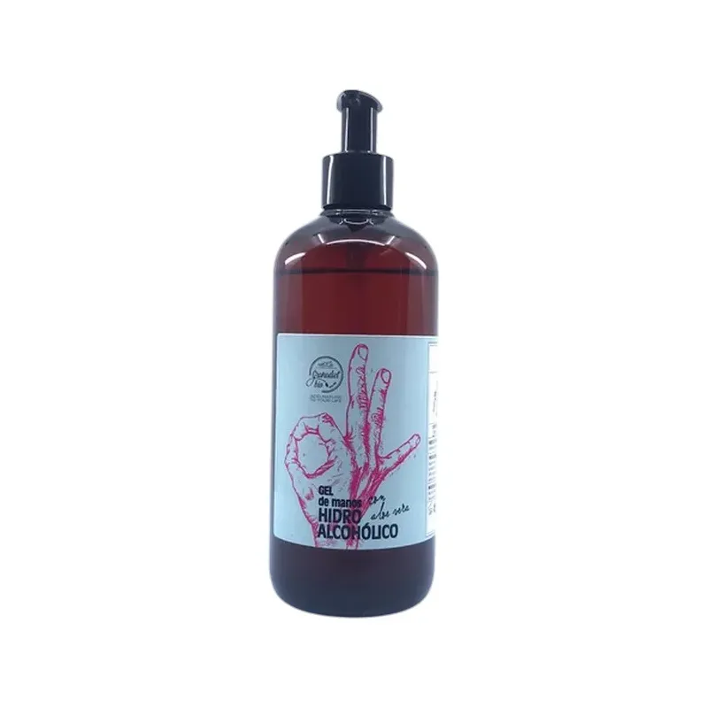 GEL HIDROALCOHOLICO ALOE 500 ML.