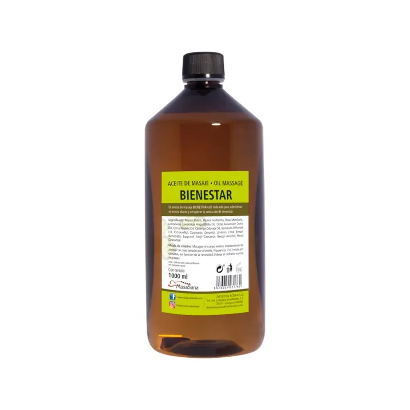 BIENESTAR AC. MASAJE 1 LT MASASANA